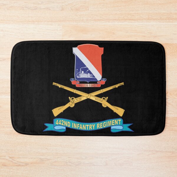 Item preview, Army - 442nd Infantry Regiment w Br - SSI - Ribbon X 300 designed and sold by Military Insignia Products.