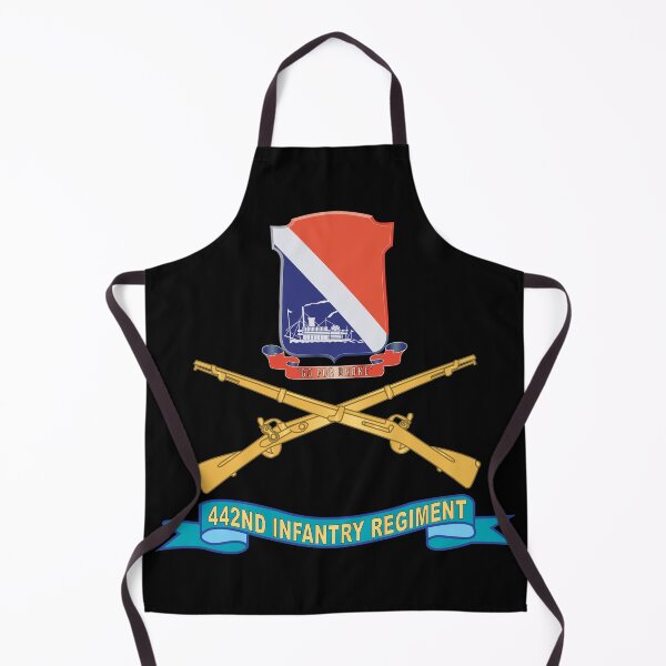 Item preview, Army - 442nd Infantry Regiment w Br - SSI - Ribbon X 300 designed and sold by Military Insignia Products.