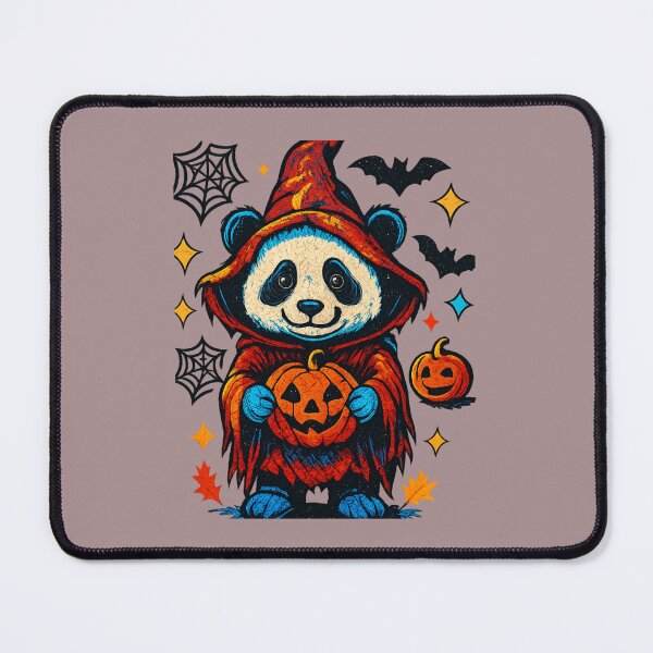 Item preview, Pop Art Panda – Spooky & Sparkling. Panda Magique – Halloween Pop Art designed and sold by Drawingshirts.