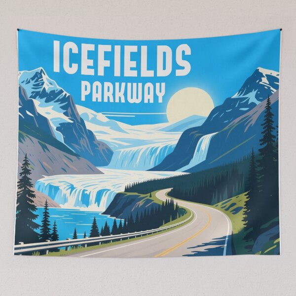 Item preview, Icefields Parkway Alberta Canada Landscape designed and sold by Esskay Designs.