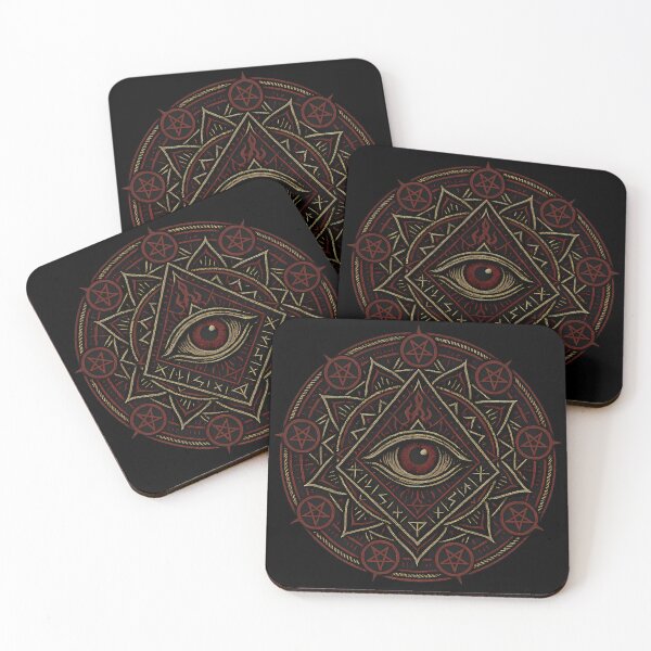 Item preview, Occult Mandala of the All-Seeing Eye designed and sold by AshenLantern.