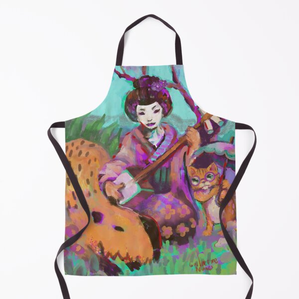 Item preview, Capybara, geisha, and cat designed and sold by guilhernunes.