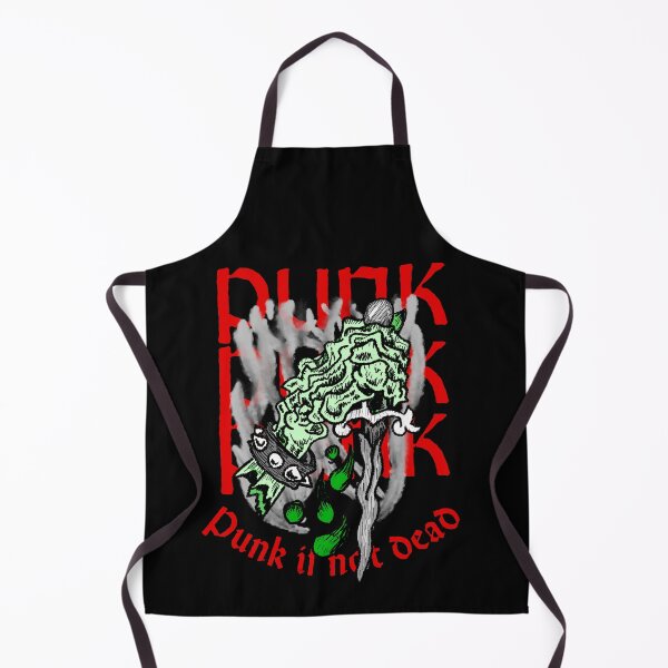 Item preview, Punk is Not Dead – Spiked Dagger & Flames Artwork designed and sold by PunkNation-Arts.