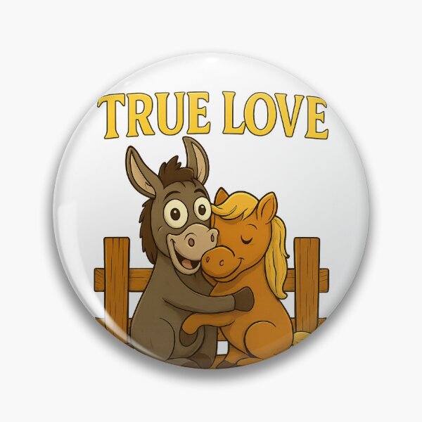 Item preview, True Love – Donkey and Pony designed and sold by Projekt Artci.