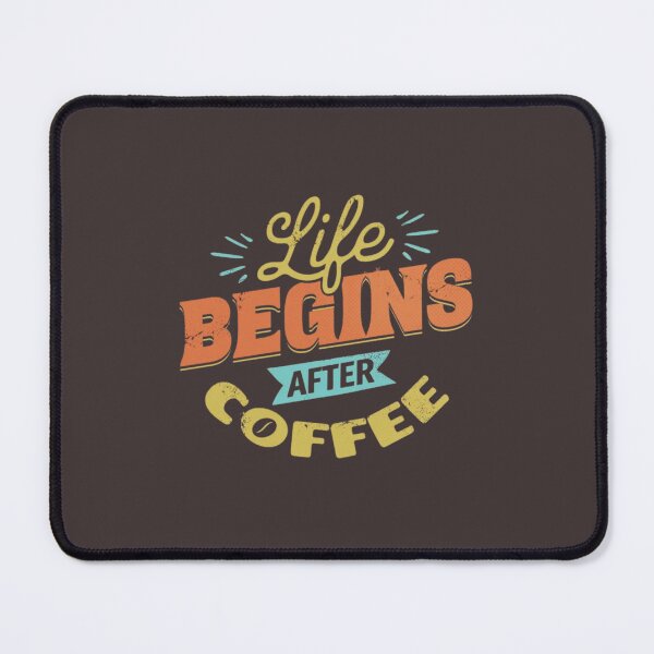 Item preview, Life Begins After Coffee Quote designed and sold by MJO80.