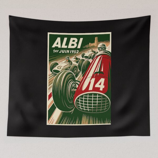 Item preview, Blast from the past a poster variation Albi 1952 #1 designed and sold by Helios Be. Lavsh.