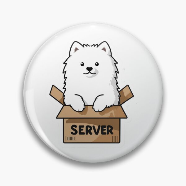 Artikelvorschau, Der Könnte Server Samoyed entworfen und verkauft von Pixel & Paw.