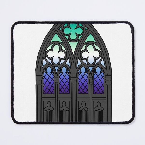 Item preview, Gothic Arch - Gay - Grey designed and sold by NightmareWorks.