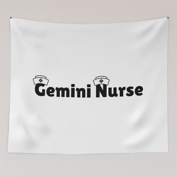 Item preview, Gemini Zodiac Astrology Nurse Design designed and sold by Midnight789.