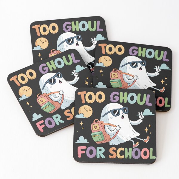 Item preview, too ghoul for school designed and sold by GogoGrove.