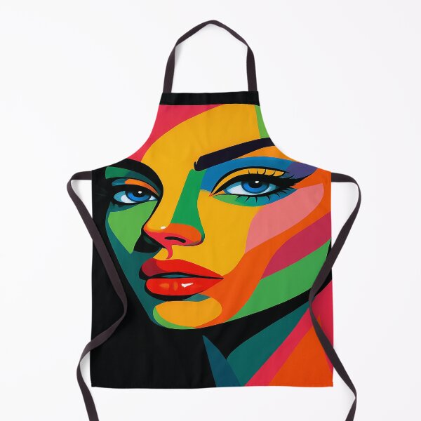 Item preview, Fragmented Glow – A Pop Art Portrait in Vivid Color. designed and sold by Alexzonartshop.