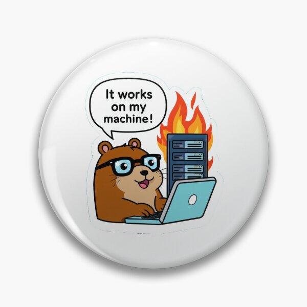Item preview, It Works On My Machine! designed and sold by Pixel & Paw.