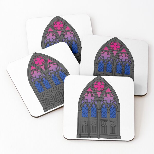 Item preview, Gothic Arch - Bisexual - Grey designed and sold by NightmareWorks.