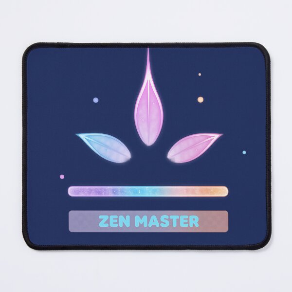 Artikelvorschau, Zen-Meister-Aura-Punkte | Design des Fortschrittsbalkens für spirituelle Energie entworfen und verkauft von GrafteesGlow.