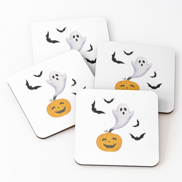 Item preview, Halloween Ghost Pumpkin And Bats designed and sold by JosueShop101.