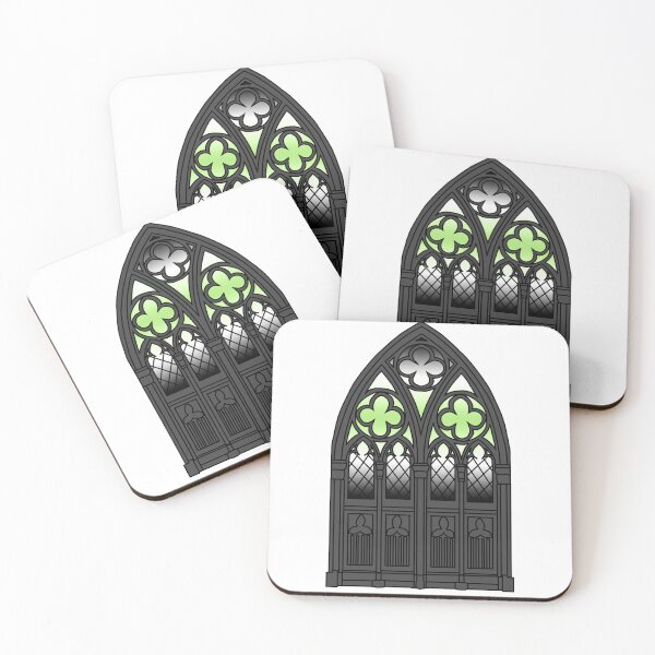 Item preview, Gothic Arch - Agender - Grey designed and sold by NightmareWorks.