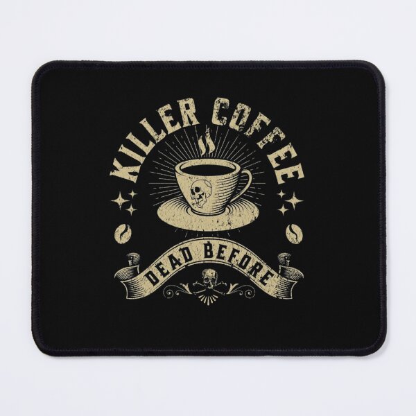 Item preview, Dead Before Decaf Funny Coffee Quote designed and sold by MJO80.