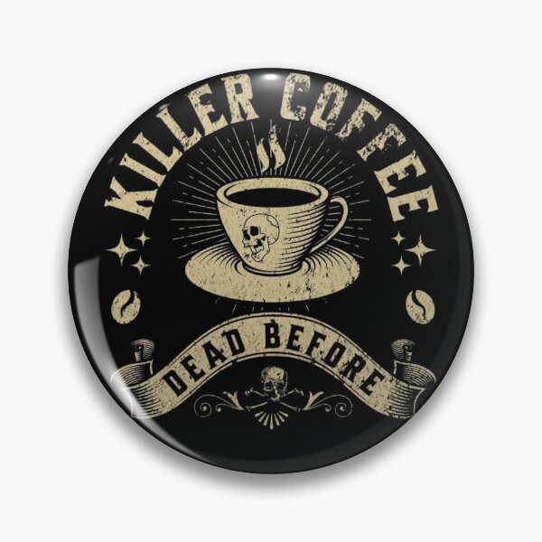 Item preview, Dead Before Decaf Funny Coffee Quote designed and sold by MJO80.