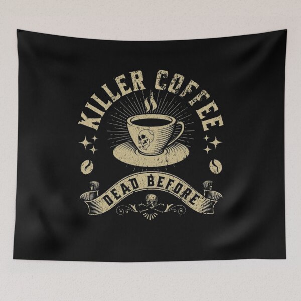 Item preview, Dead Before Decaf Funny Coffee Quote designed and sold by MJO80.