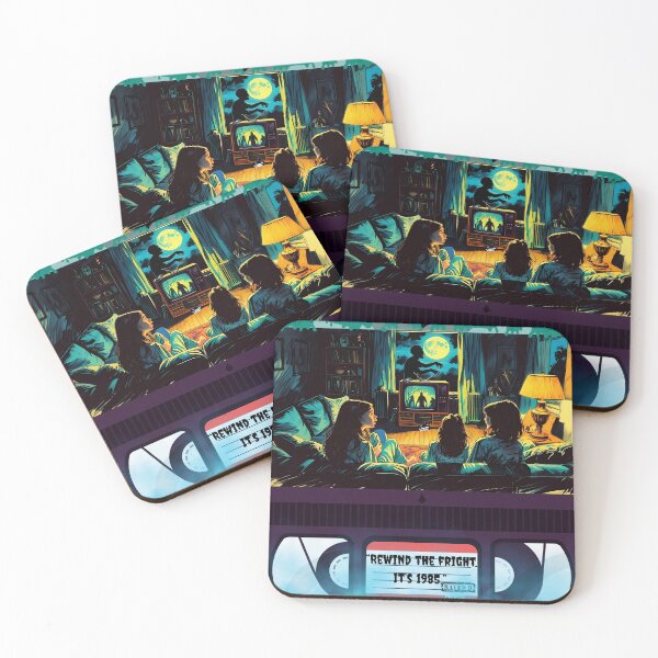 Item preview, “The VHS tape plays. Something watches.” designed and sold by RodimusG1Art.