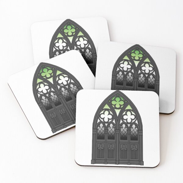 Item preview, Gothic Arch - Aromantic - Grey designed and sold by NightmareWorks.