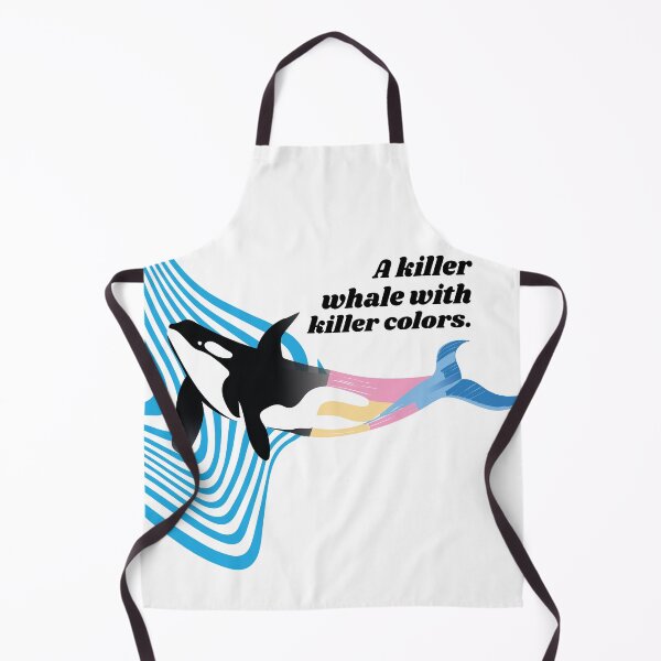 Item preview, A killer whale with killer colors designed and sold by acmartinez.