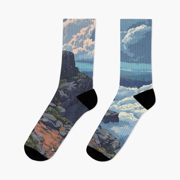 Item preview, Mount Katahdin Maine Vintage Travel Art | Appalachian Trail Terminus designed and sold by TuncGK.