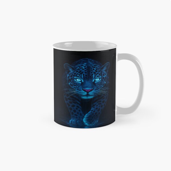 Item preview, Electric Jaguar – A Glowing Beast of the Night. designed and sold by Alexzonartshop.