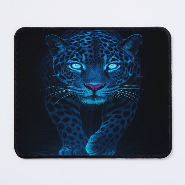Item preview, Electric Jaguar – A Glowing Beast of the Night. designed and sold by Alexzonartshop.