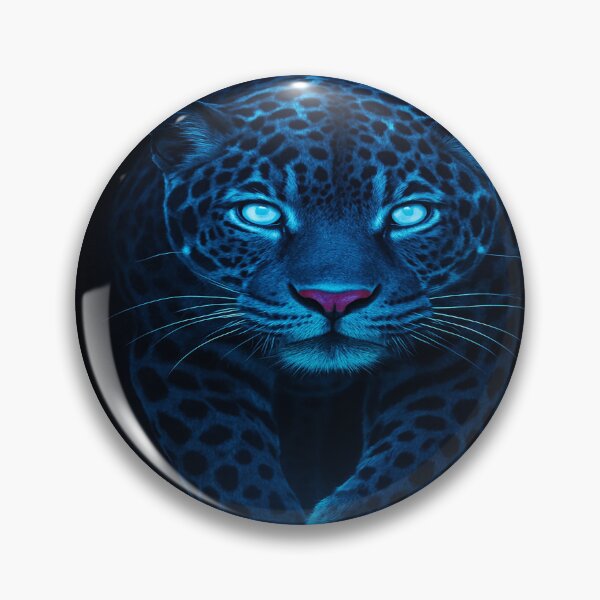 Item preview, Electric Jaguar – A Glowing Beast of the Night. designed and sold by Alexzonartshop.