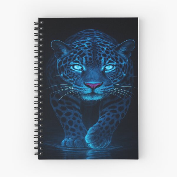 Item preview, Electric Jaguar – A Glowing Beast of the Night. designed and sold by Alexzonartshop.