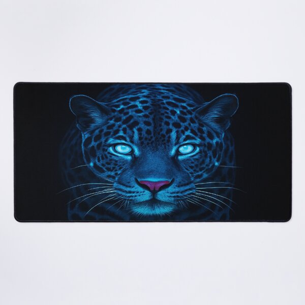 Item preview, Electric Jaguar – A Glowing Beast of the Night. designed and sold by Alexzonartshop.
