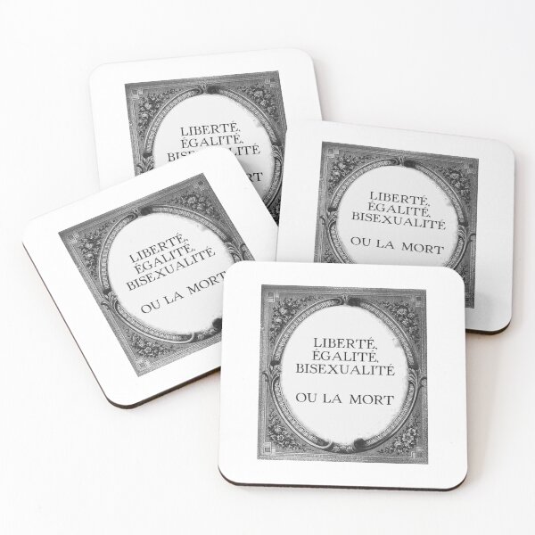 Item preview, Liberte egalite bisexualite lgbtq queer rights french revolution designed and sold by loveleia.