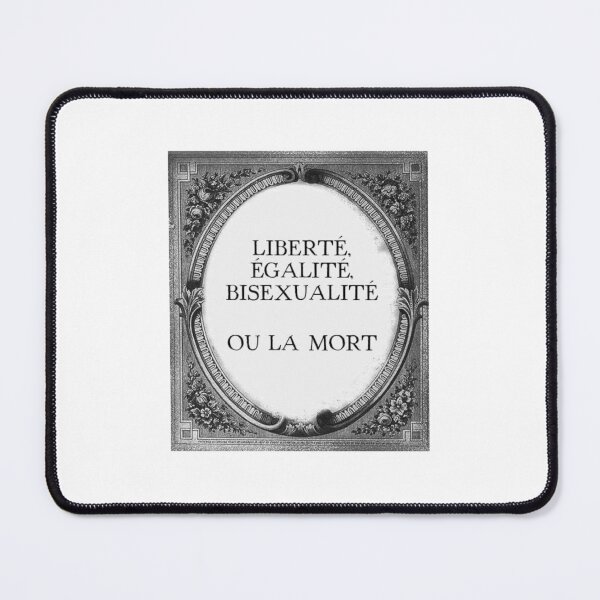 Item preview, Liberte egalite bisexualite lgbtq queer rights french revolution designed and sold by loveleia.