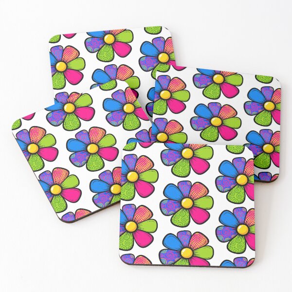 Item preview, Retro Flower | Groovy, Colorful, and Timeless Floral Graphic designed and sold by Tw1nsAIArt.