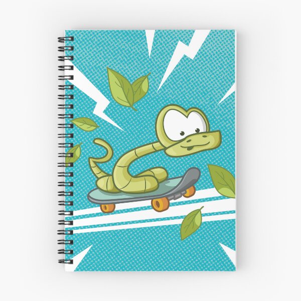 Item preview, Cool Skateboarding Snake – Fun Cartoon Animal Design designed and sold by Sore Creations.