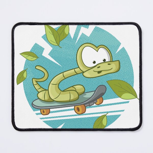 Item preview, Cool Skateboarding Snake – Fun Cartoon Animal Design designed and sold by Sore Creations.