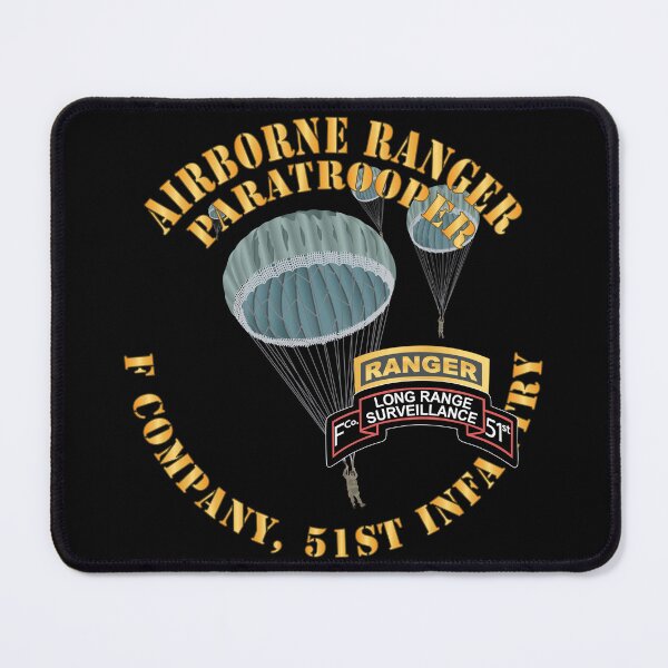 Item preview, Army - Airborne Ranger - F Company- 51st Infantry (Ranger) X 300 designed and sold by Military Insignia Products.
