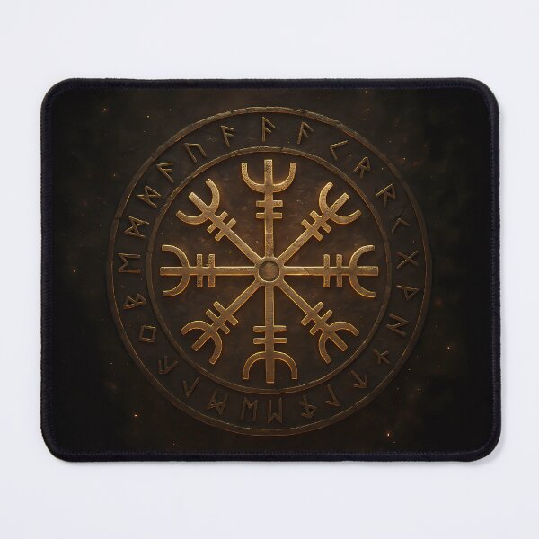 Item preview, Ægishjálmur – Epic Helm of Awe Norse Symbol designed and sold by NorseDrip.