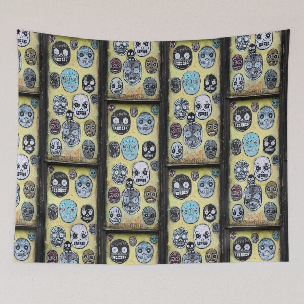 Item preview, Skull Door of Darlo designed and sold by Logo-A-GoGo.