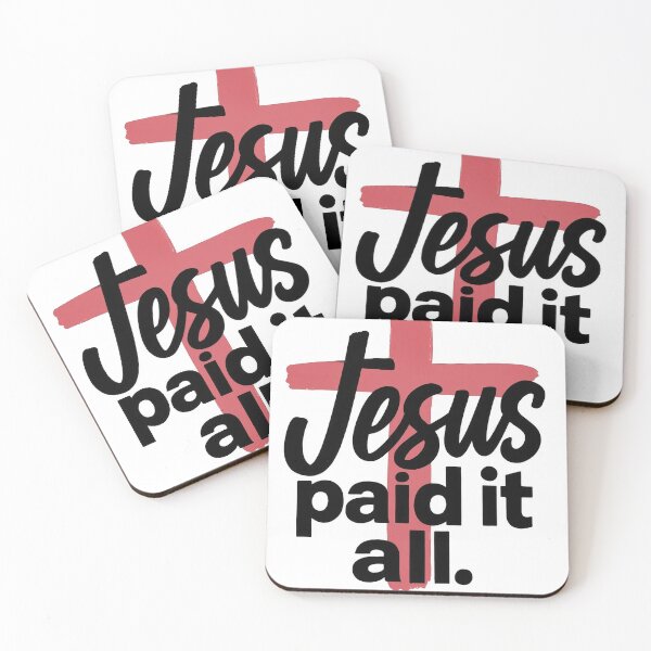 Item preview, 'JESUS Paid It All' Set designed and sold by FaithandThread.