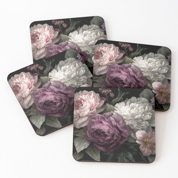Item preview, Dark Academia Peony Bouquet designed and sold by scicilysimonee.