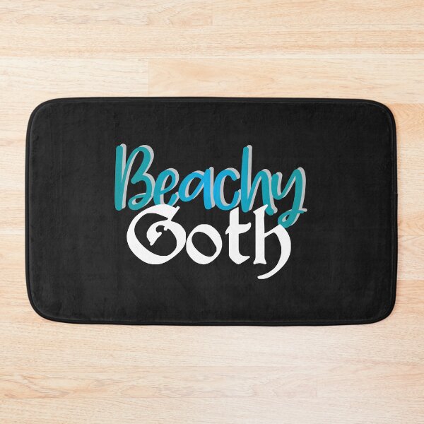 Item preview, Beachy Goth - teal/white designed and sold by josiekarts.