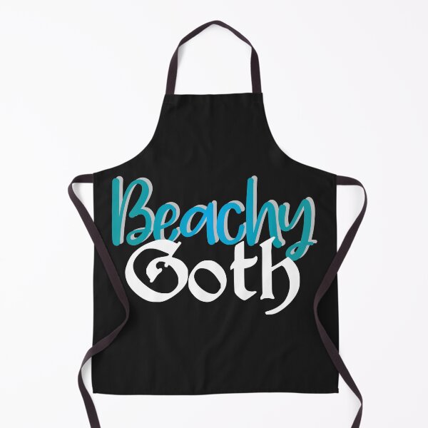 Item preview, Beachy Goth - teal/white designed and sold by josiekarts.