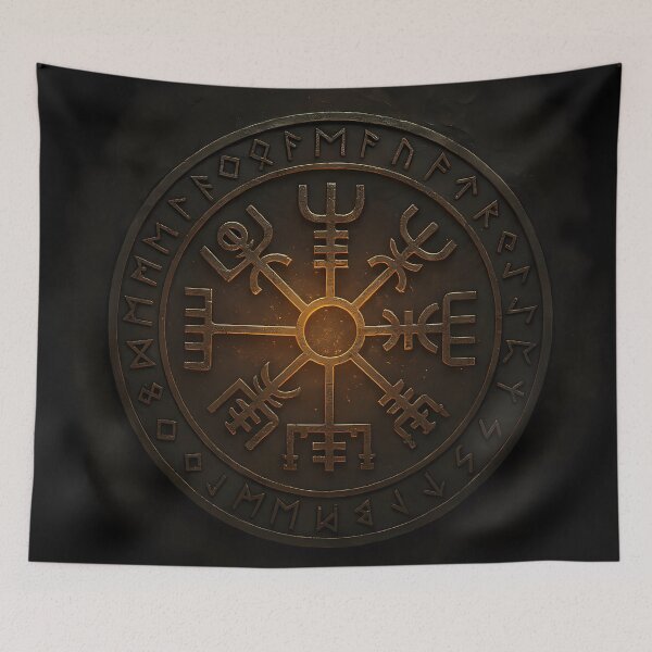 Item preview, Vegvisir – Epic Viking Compass Norse Symbol designed and sold by NorseDrip.