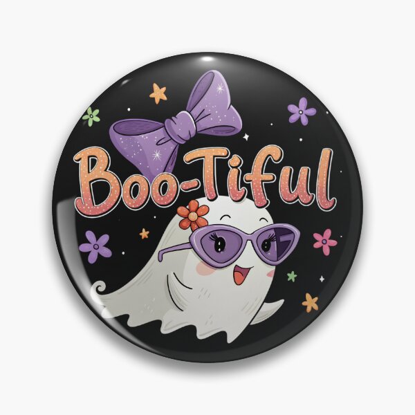 Item preview, boo-tiful funny ghost wearing sunglasses designed and sold by GogoGrove.