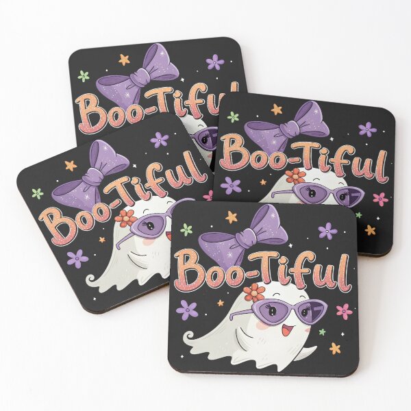 Item preview, boo-tiful funny ghost wearing sunglasses designed and sold by GogoGrove.