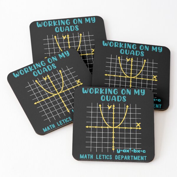 Item preview, Working On My Quads Funny Algebra Math Teacher designed and sold by sssweetness.