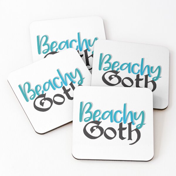 Item preview, Beachy Goth - teal/black  designed and sold by josiekarts.