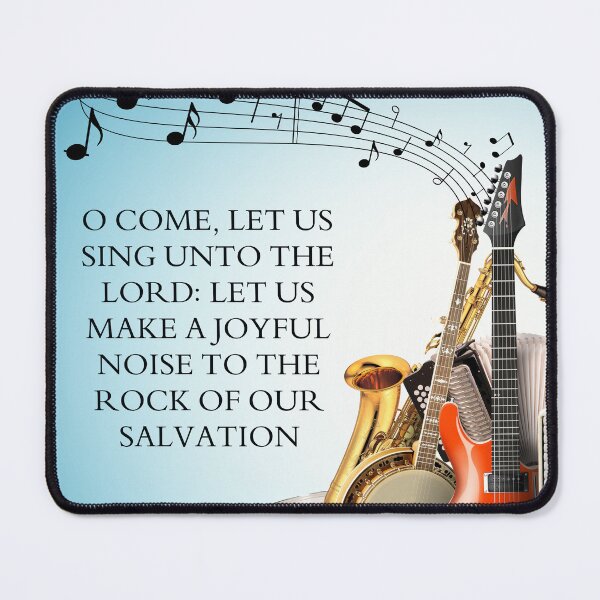 Item preview, Psalm 95:1 designed and sold by Undonemadenew.